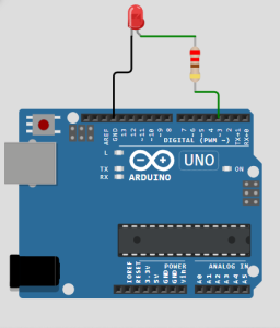 ایجاد یک فلشر با آردوینو در wokwi