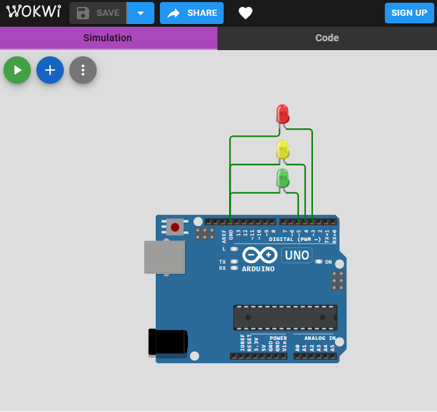 ایجاد پروژه در wokwi