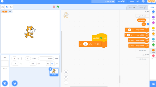 شروع مقدار متغیر