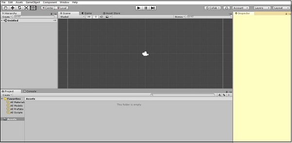 نمای اینسپکتور یونیتی