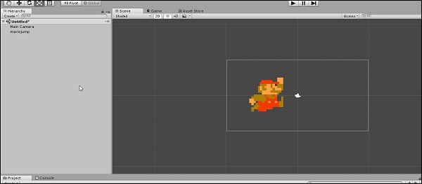ابزار مستطیل در ابزارهای ویرایش اسپرایت در یونیتی