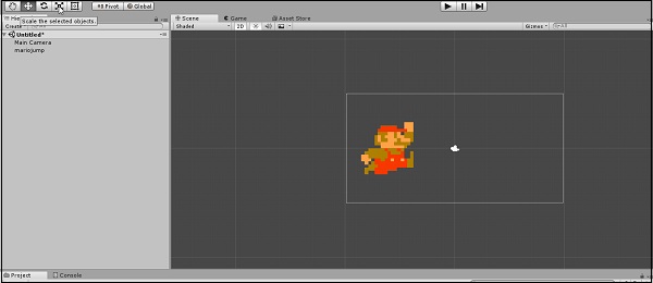 ابزار تغییر مقیاس در یونیتی